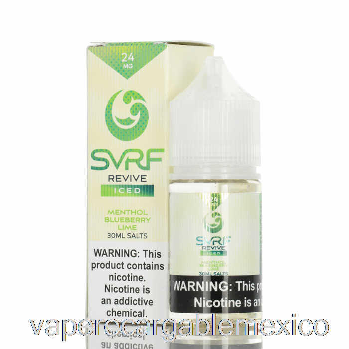 Vape Recargable Iced Revive - E-líquido Sales Svrf - 30ml 48mg